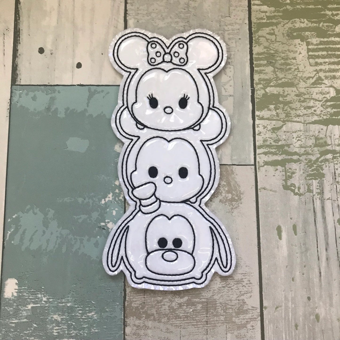 Stacked Set 2 Colouring Dolls