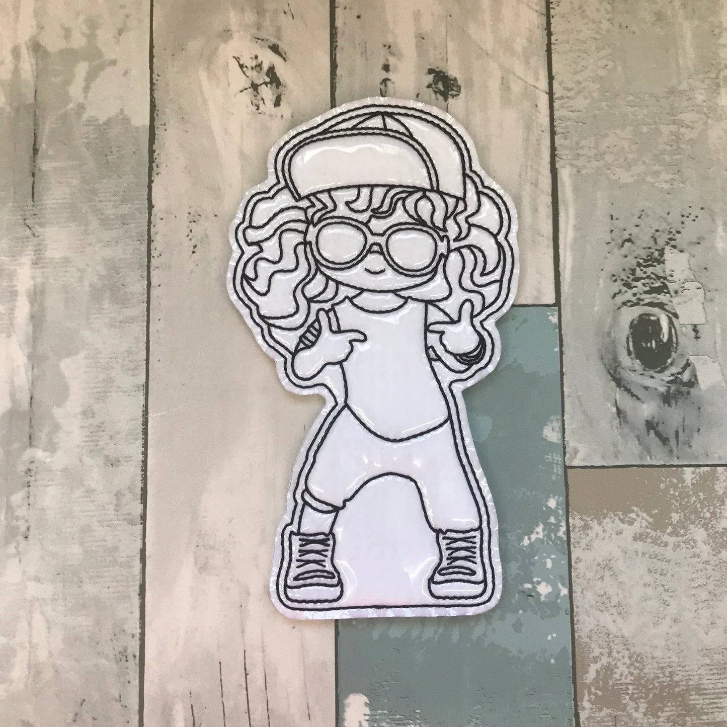 Hip Hop Colouring Dolls