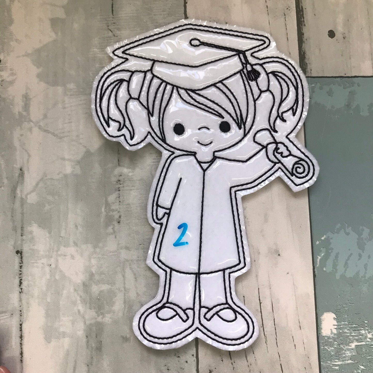 Grad Kids Colouring Dolls