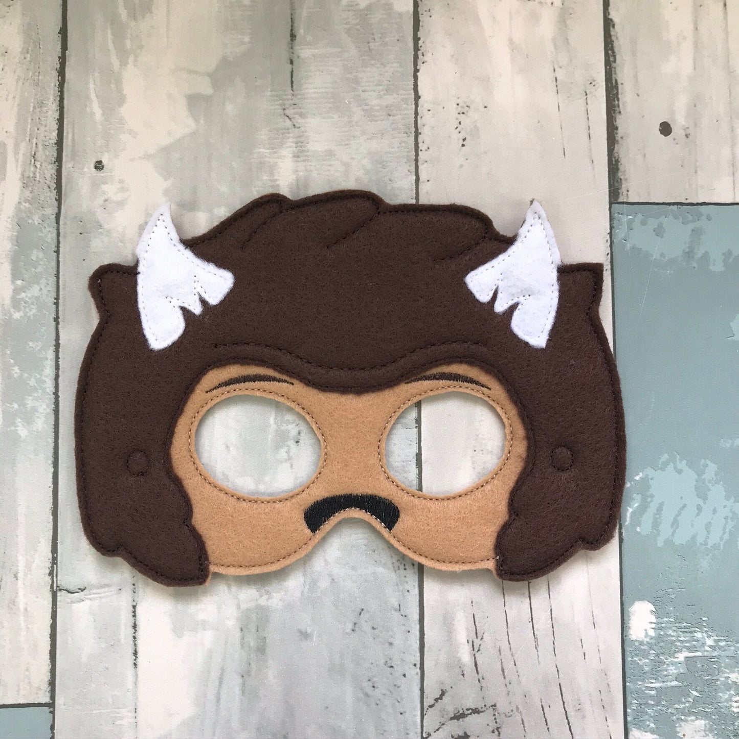 Book Loving Princess Felt Play Masks