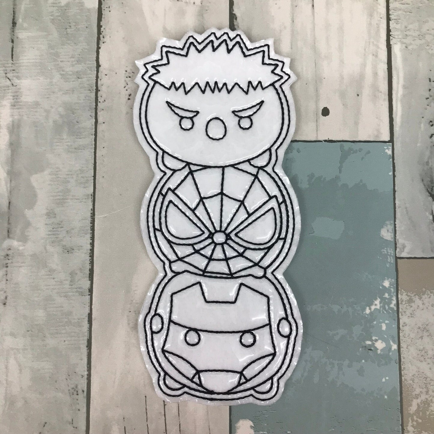 Stacked Set 1 Colouring Dolls