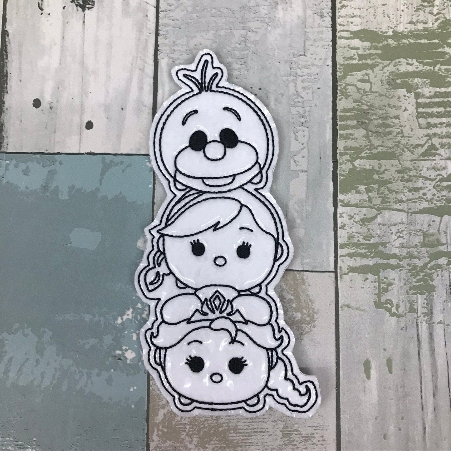 Stacked Set 1 Colouring Dolls