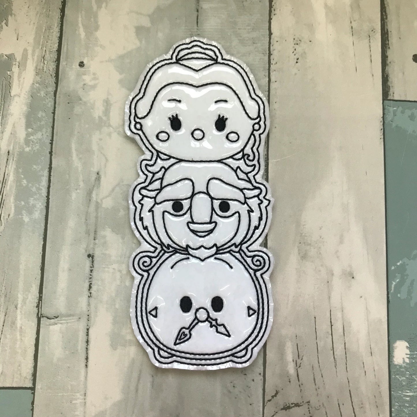 Stacked Set 3 Colouring Dolls