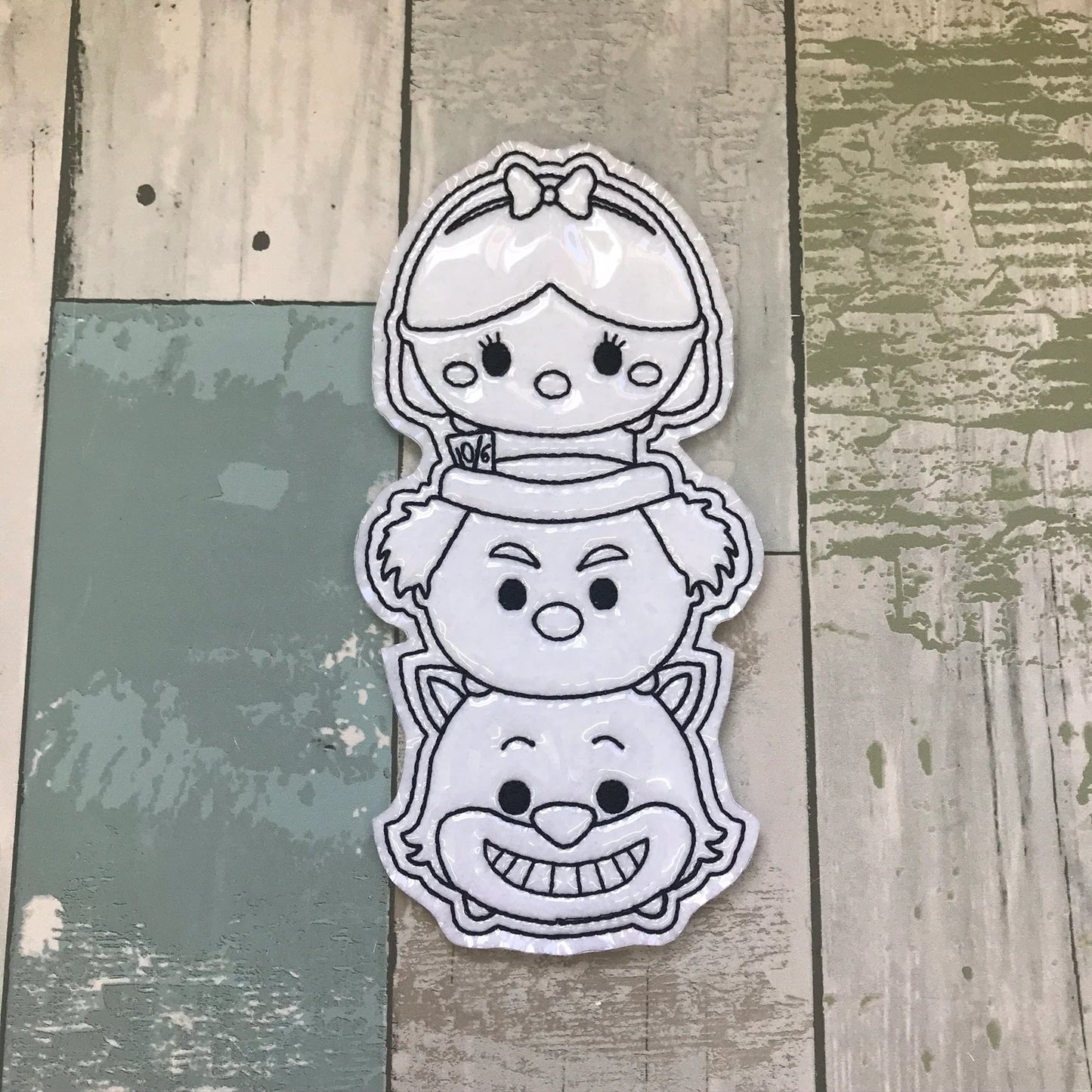 Stacked Set 2 Colouring Dolls