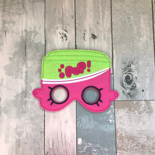 Drink in a Can Felt Play Mask