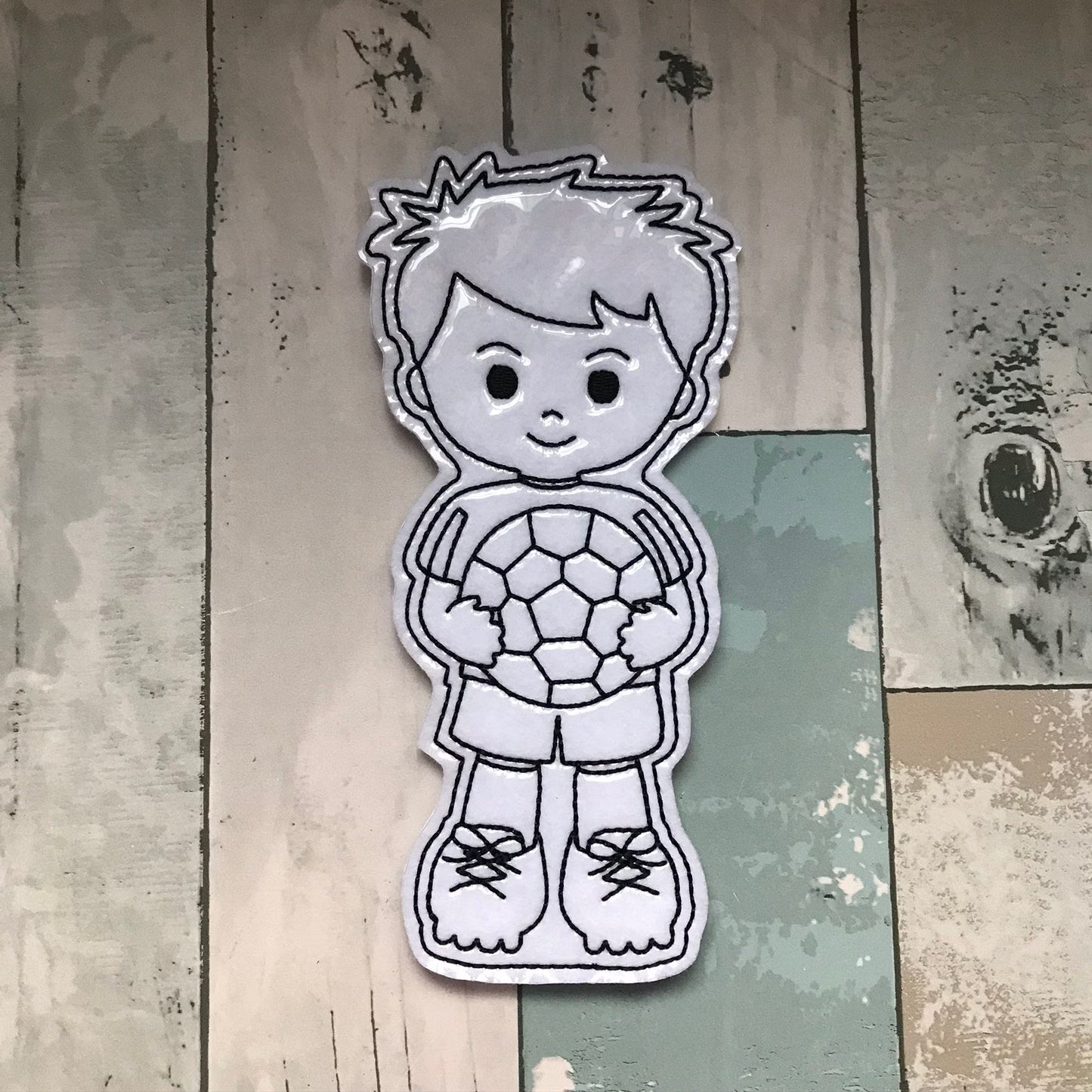 Soccer Kids Colouring Dolls