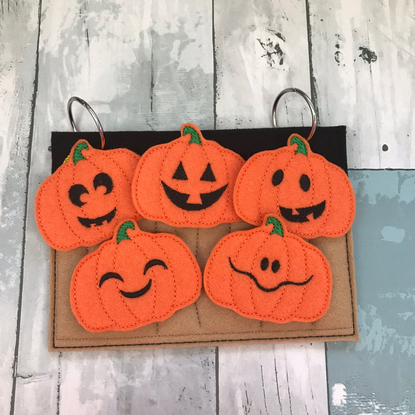 5 Little Pumpkins Quiet Time Felt Page
