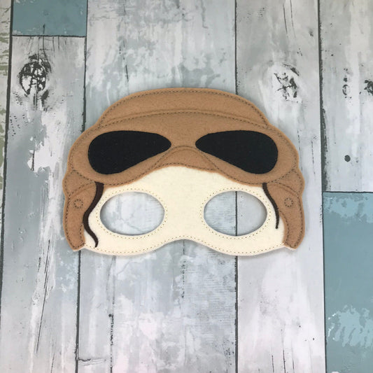 Granddaughter of the Boss Felt Play Mask