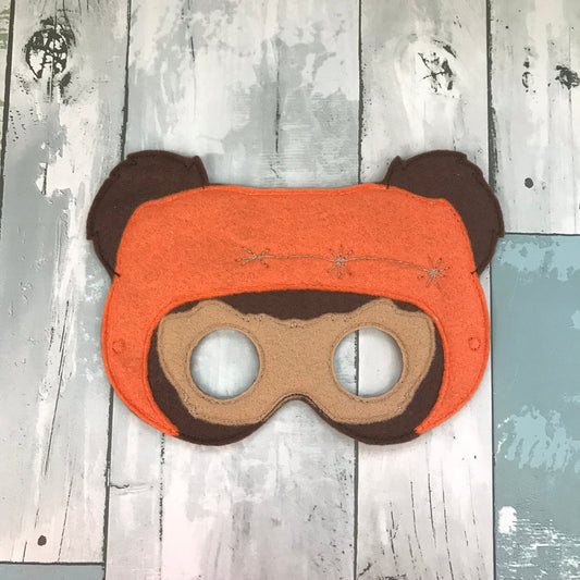 Force Shield Bear Felt Play Mask
