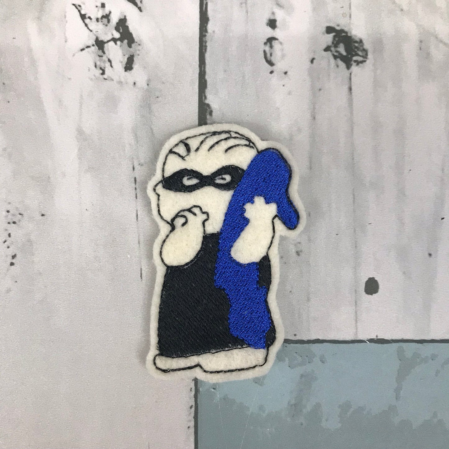 Block Head Halloween Felt Finger Puppets