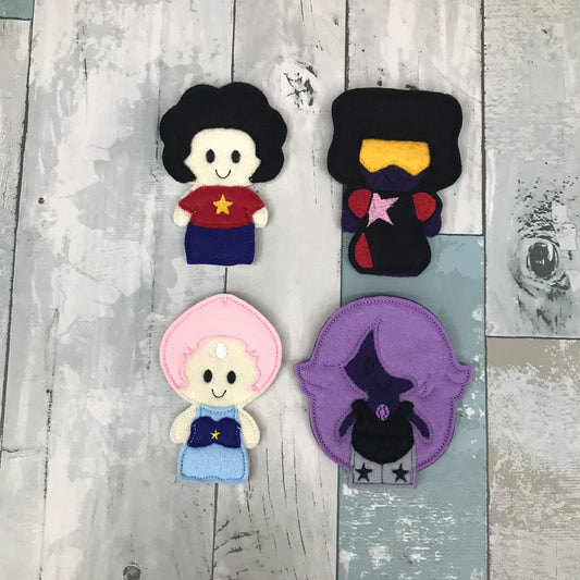 Space Friends Felt Finger Puppets