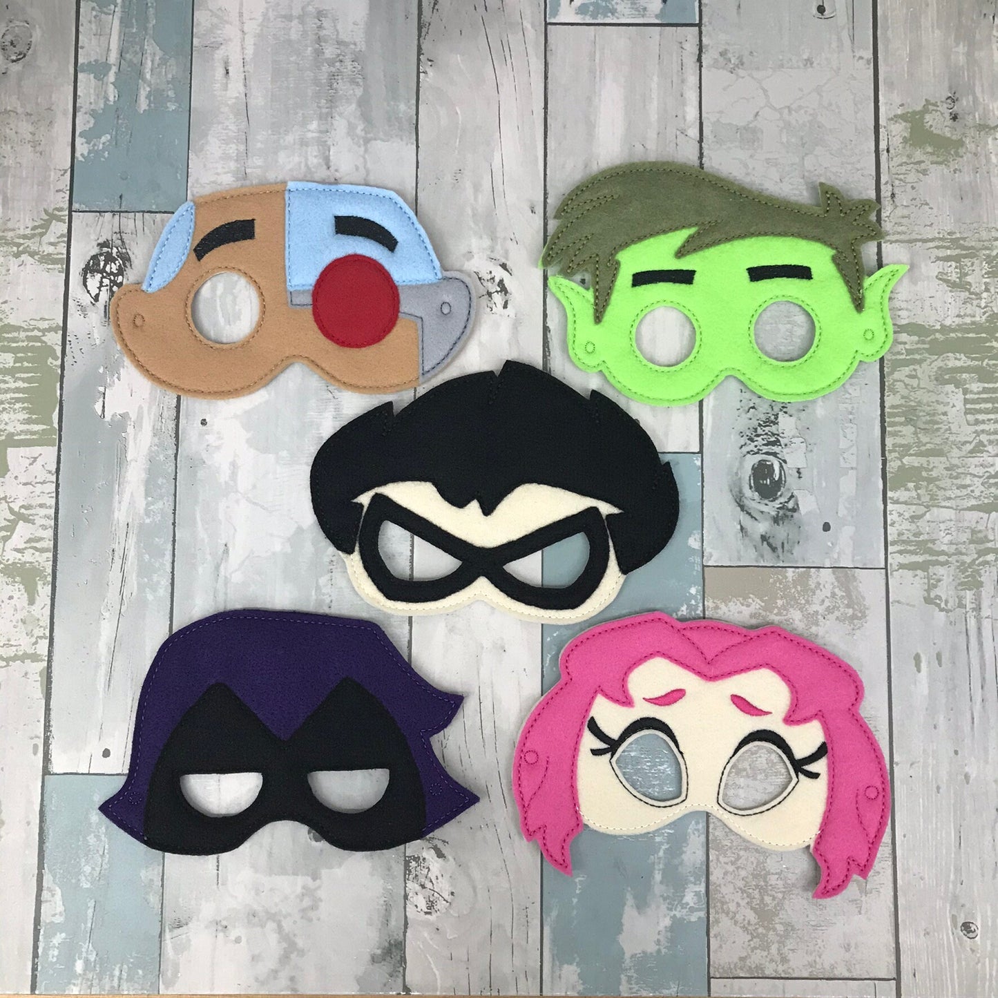 Crime Fighting Kids Felt Play Mask