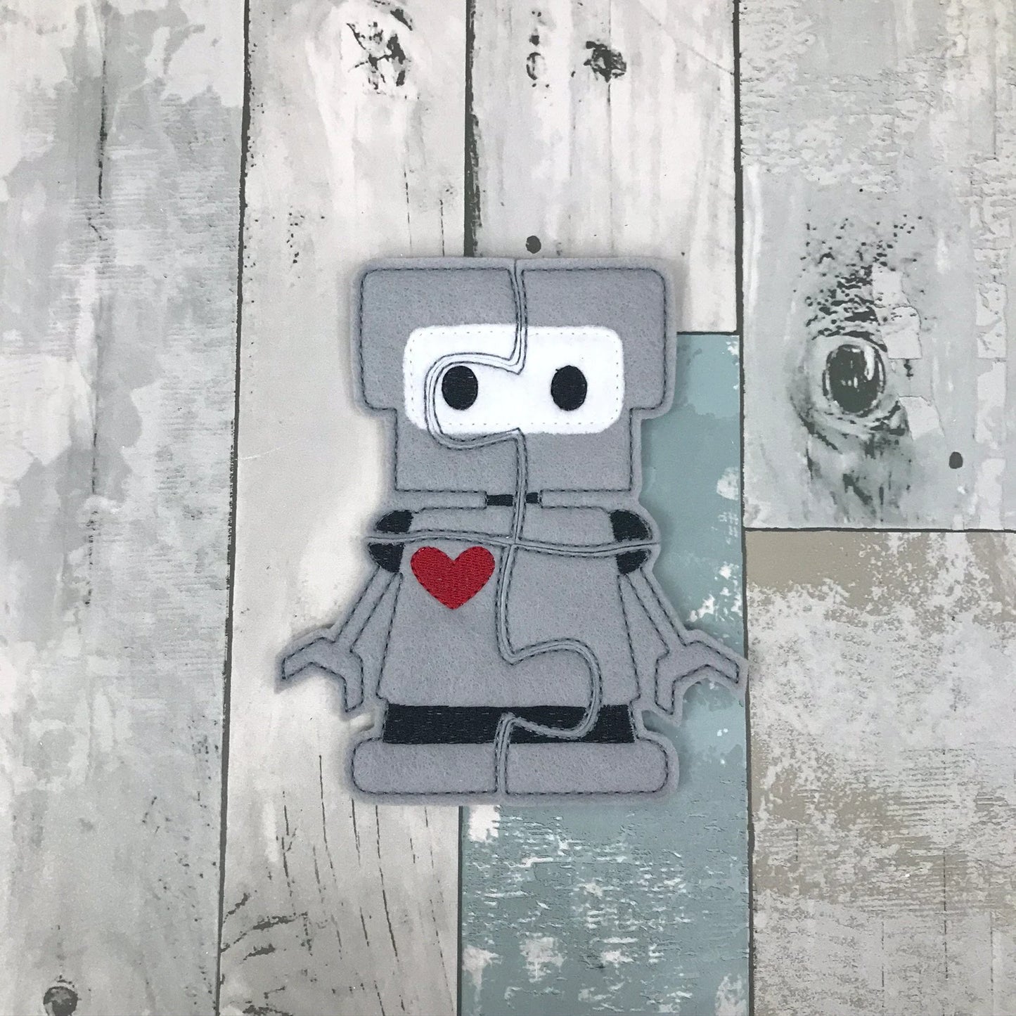 Robot Felt Puzzle