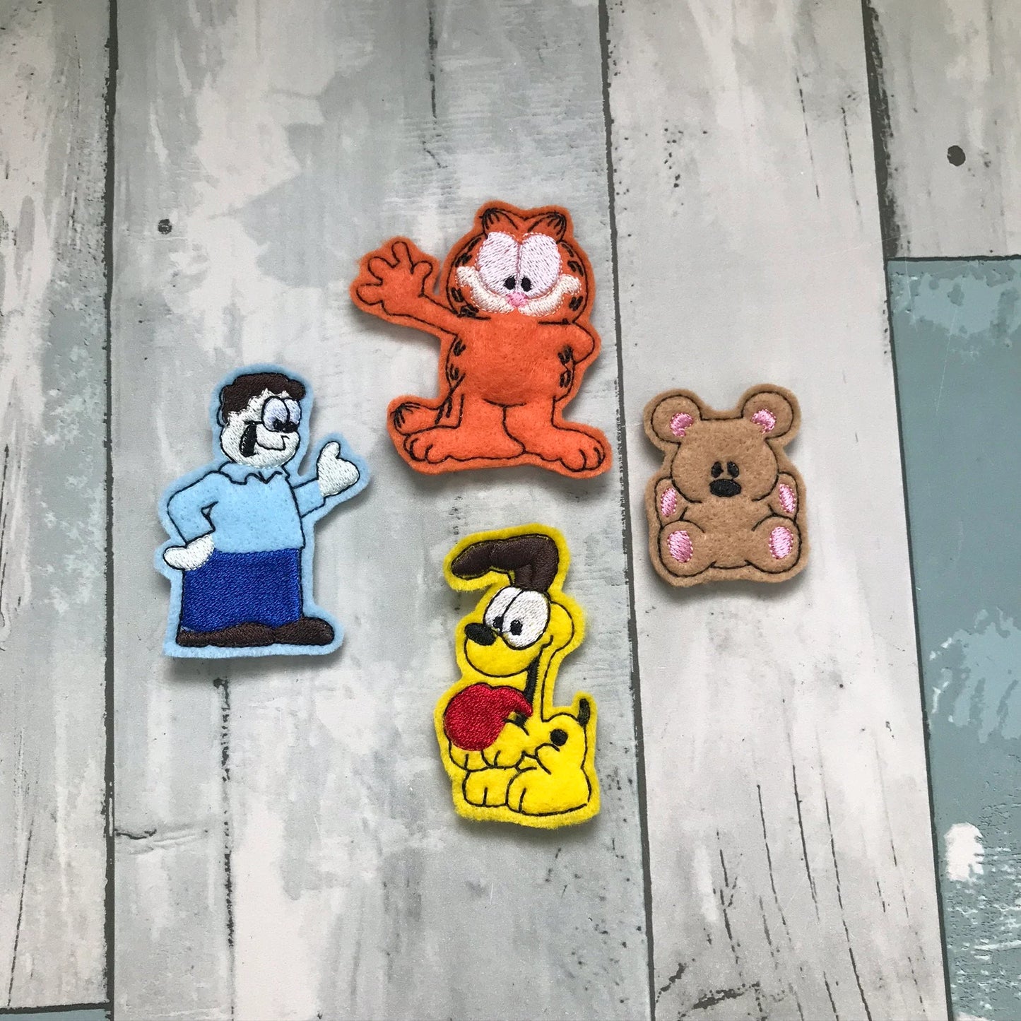 Orange Cat Finger Puppets
