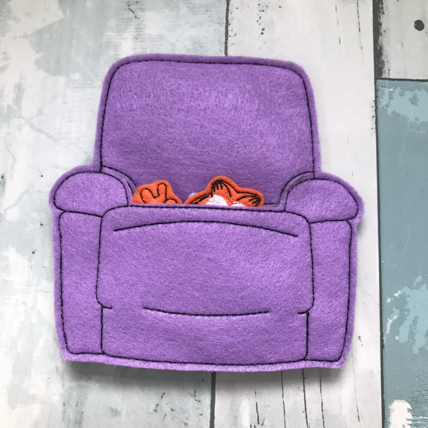 Orange Cat Finger Puppets