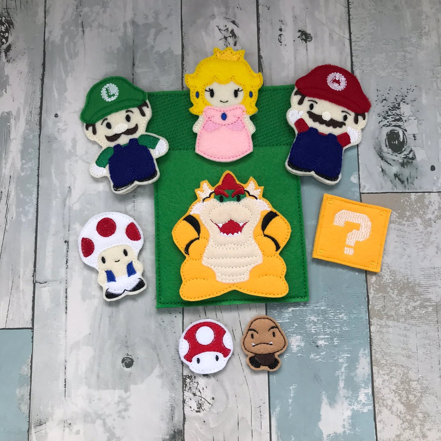 Plumber & Friends Finger Puppets