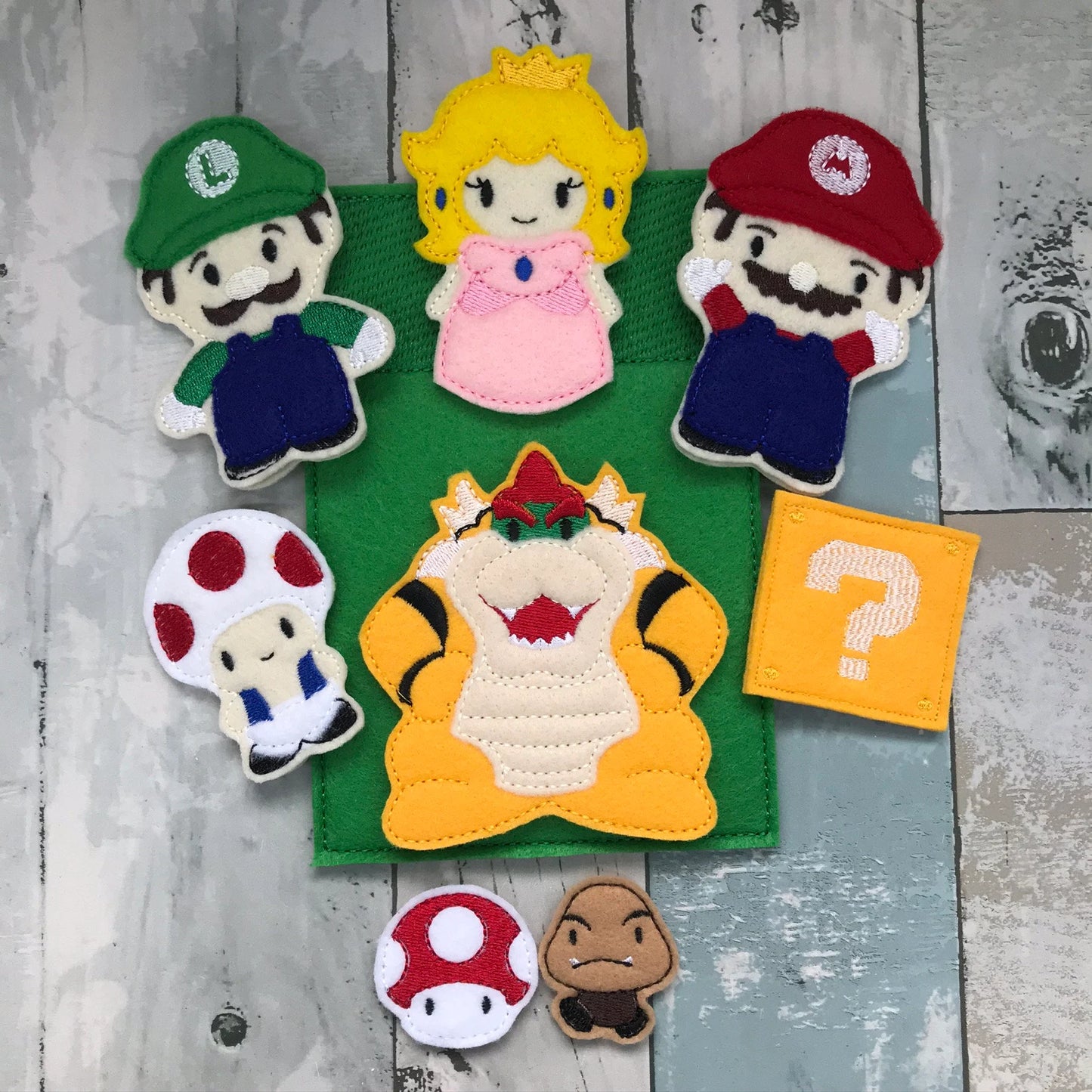 Plumber & Friends Finger Puppets