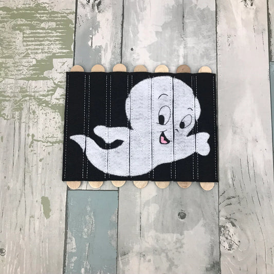Friendly Ghost Felt Stick Puzzle