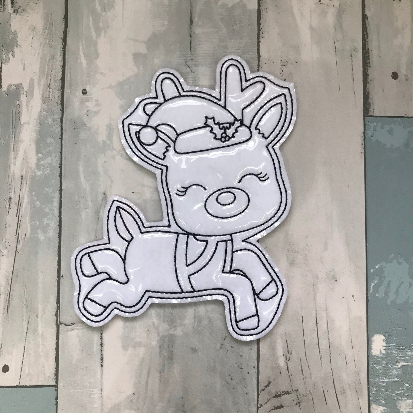 Reindeer Set 1 Colouring Dolls