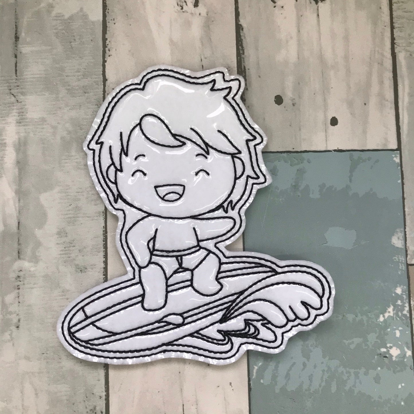 Surfer Boys Colouring Dolls