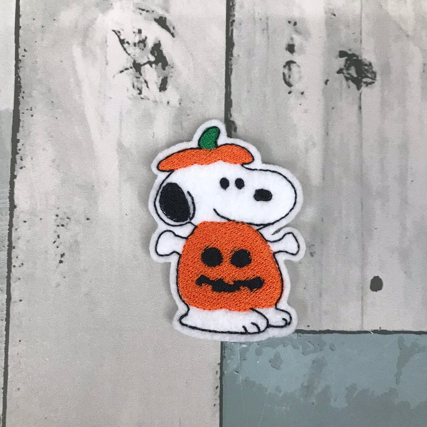 Block Head Halloween Felt Finger Puppets