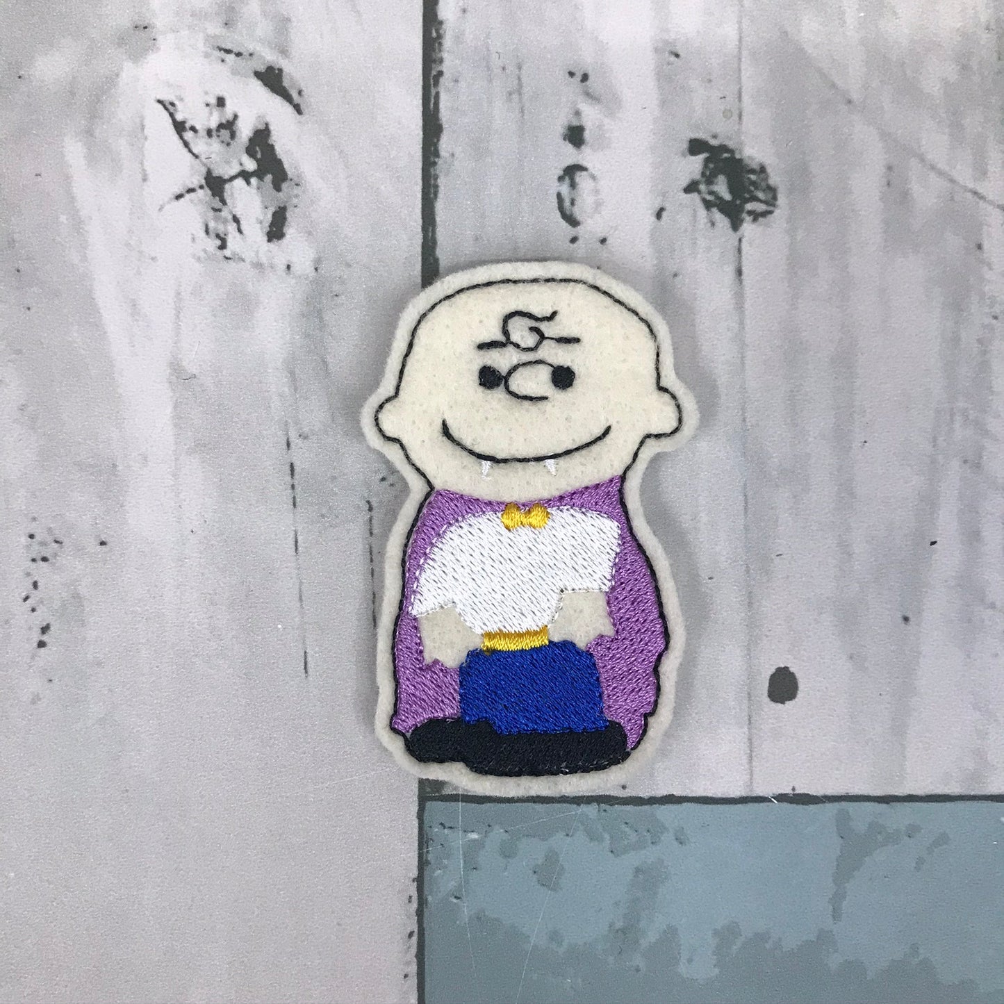 Block Head Halloween Felt Finger Puppets