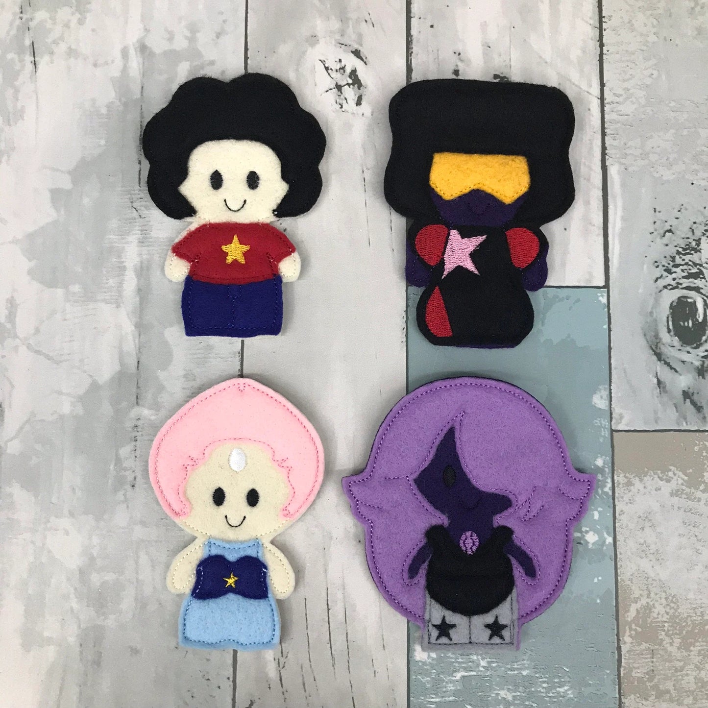 Space Friends Felt Finger Puppets