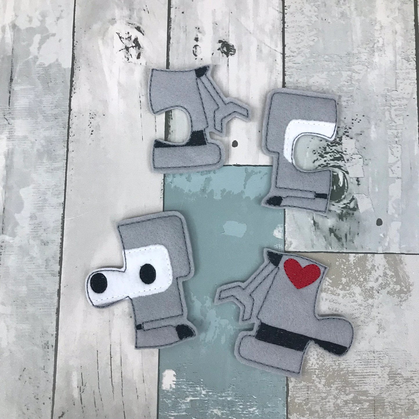 Robot Felt Puzzle