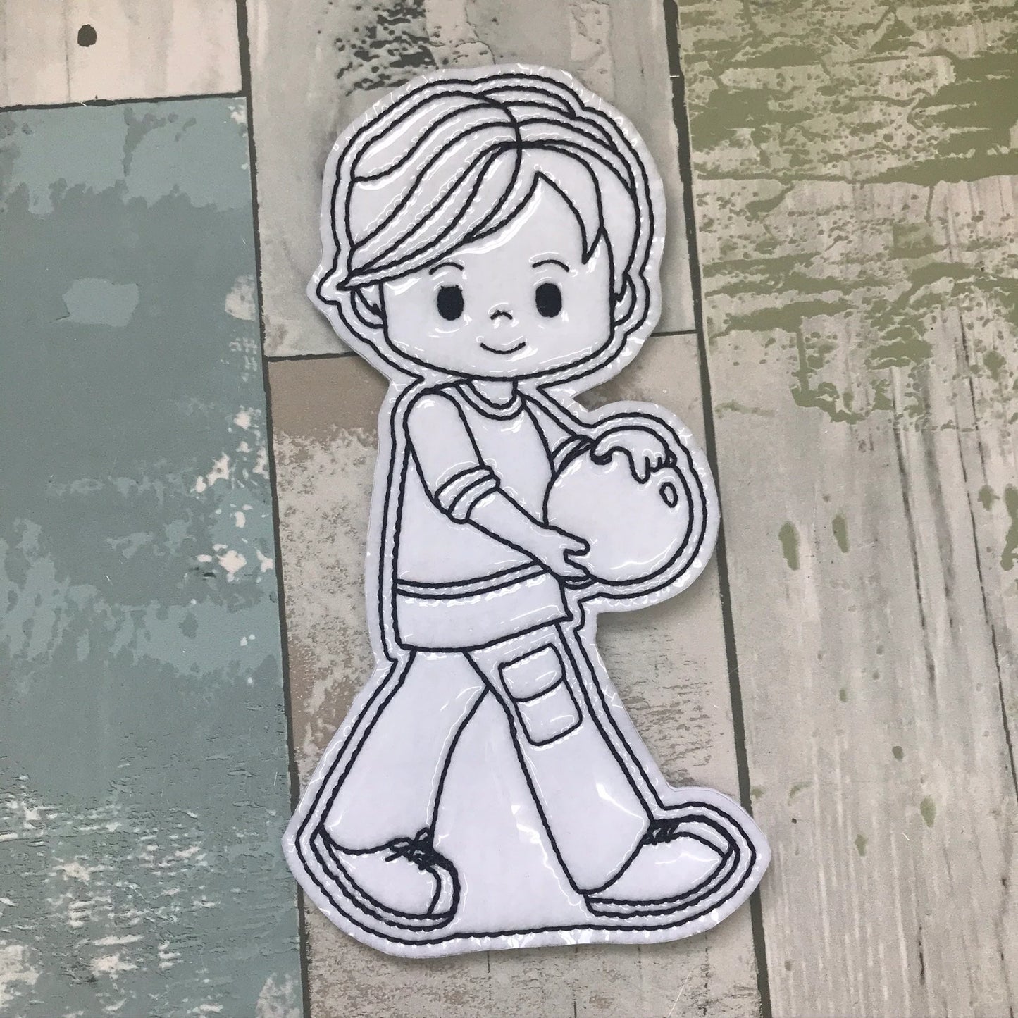 Bowling Colouring Dolls