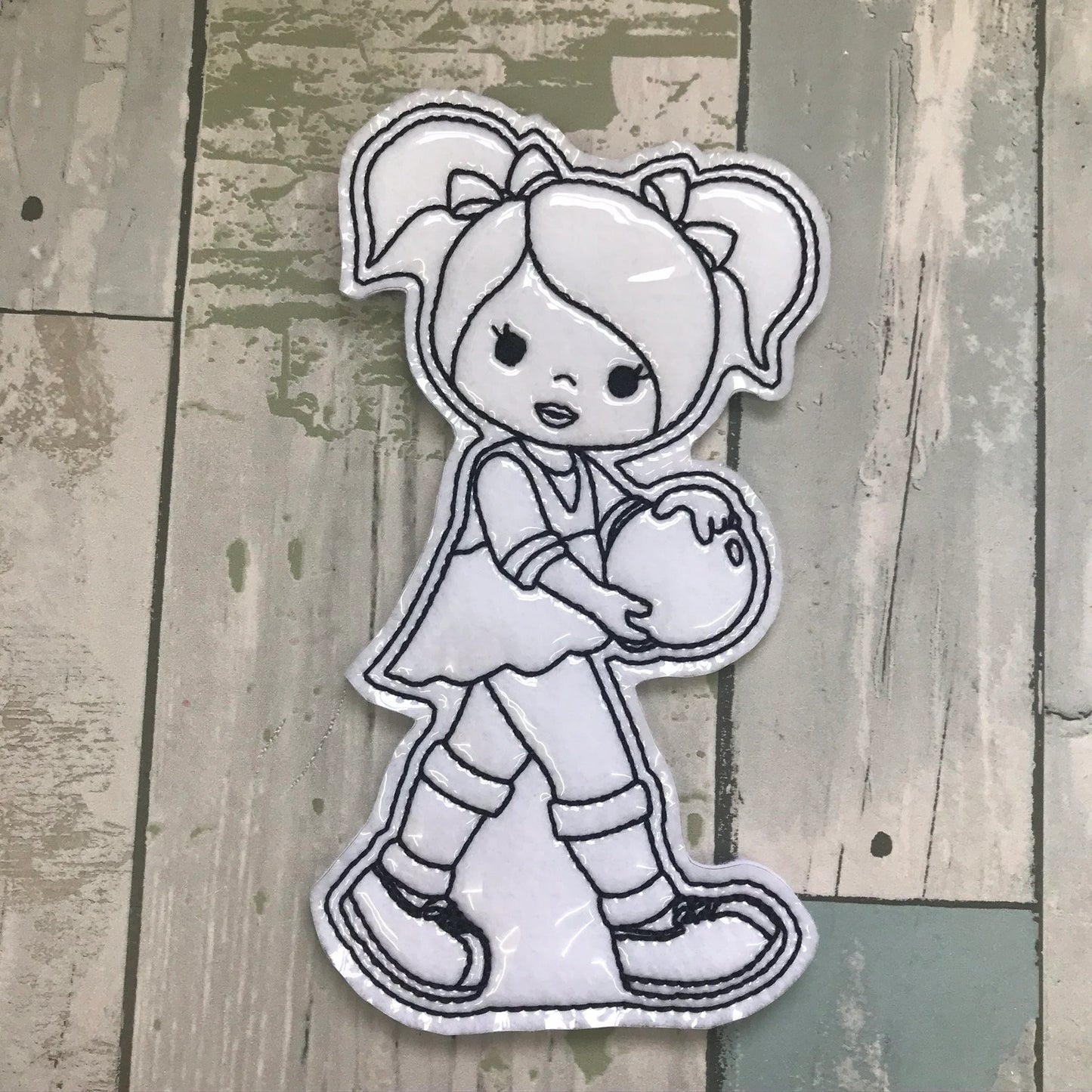 Bowling Colouring Dolls