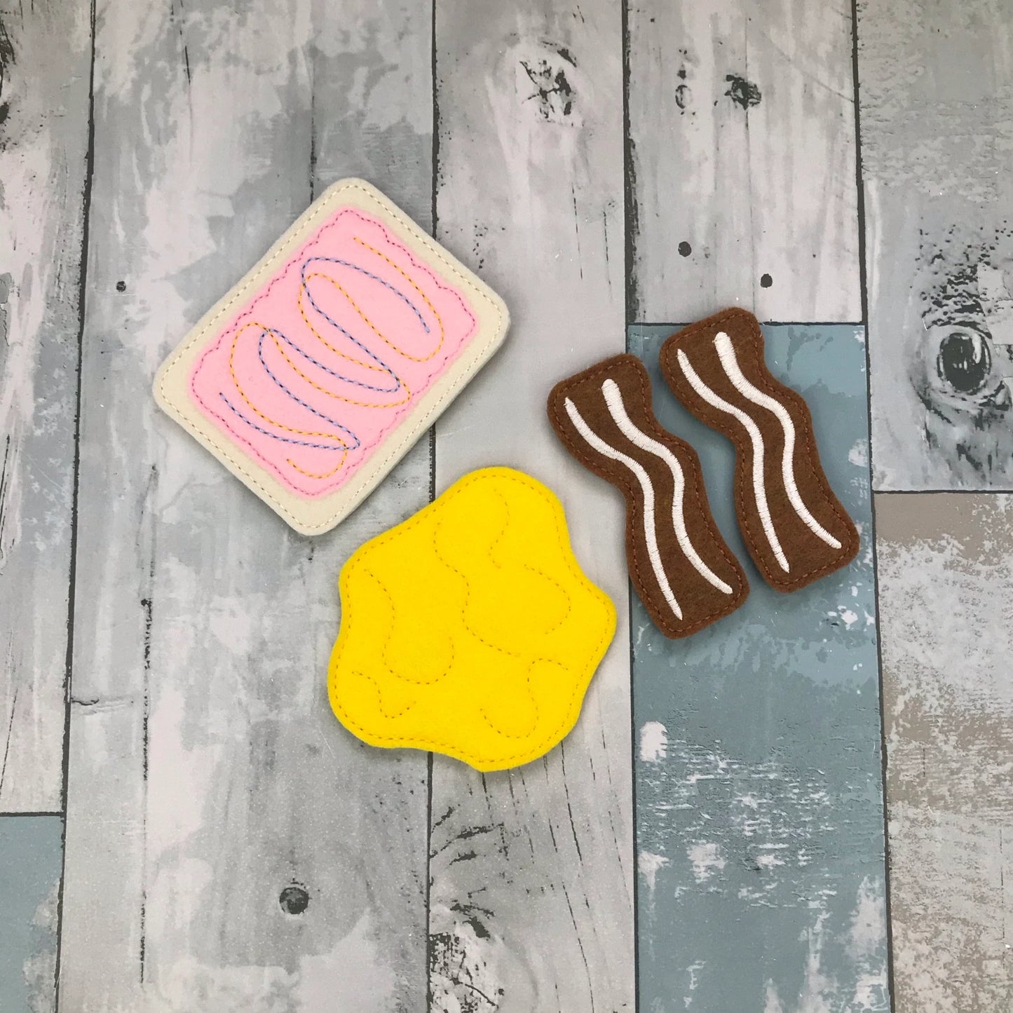 Breakfast Felt Play Food