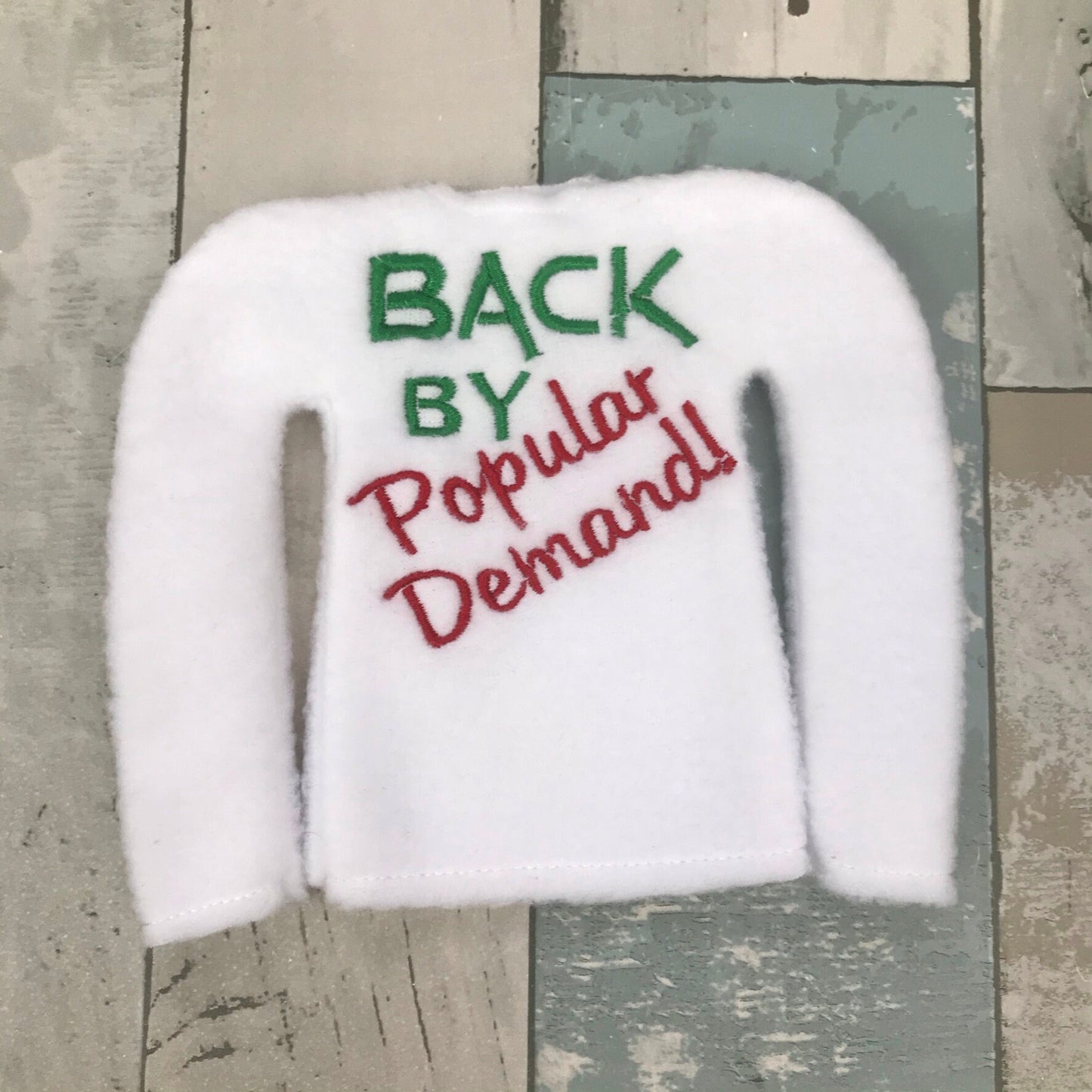 Back by Popular Demand Elf Sweater