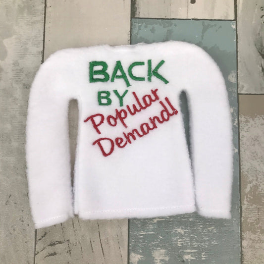 Back by Popular Demand Elf Sweater