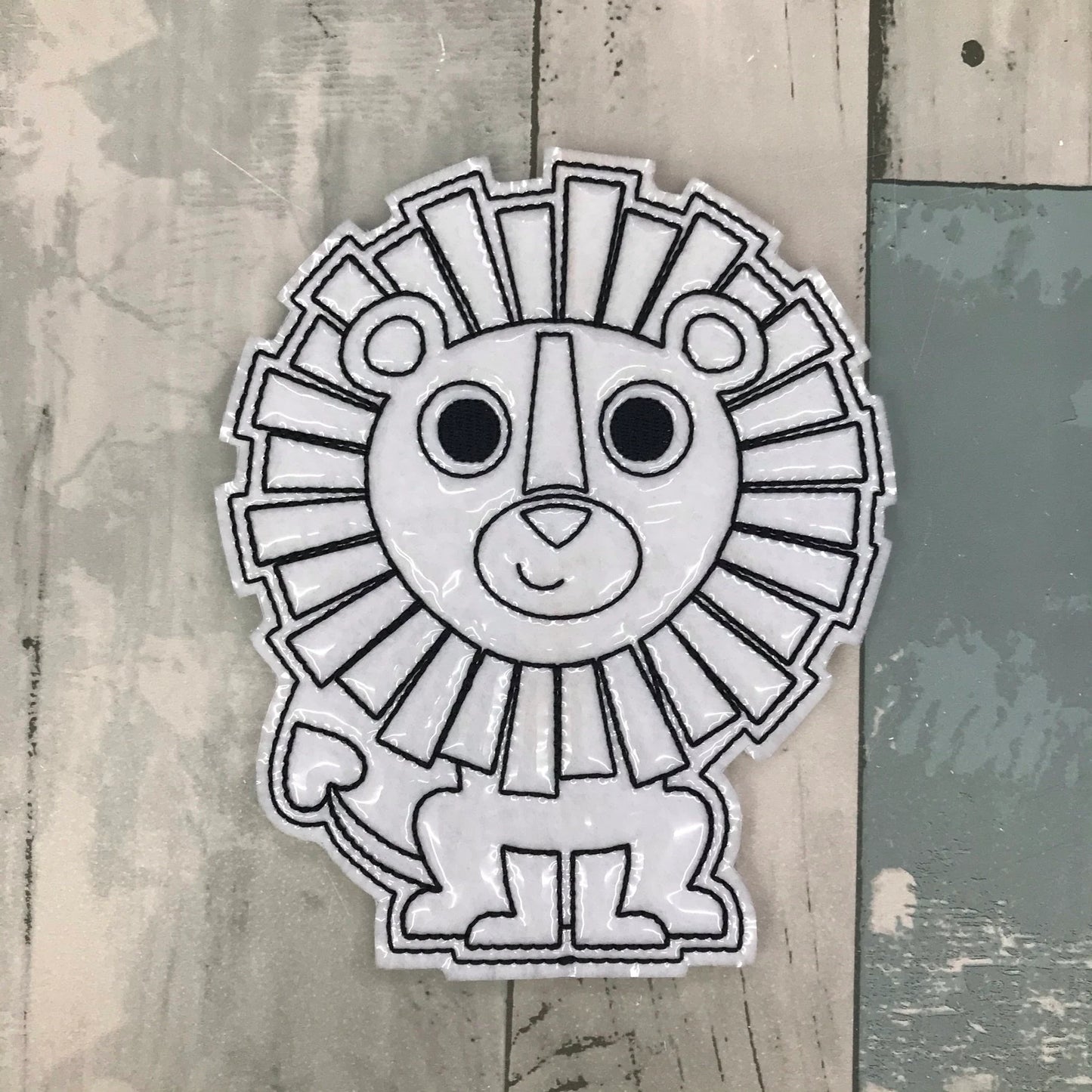 Valentines Animals Colouring Dolls