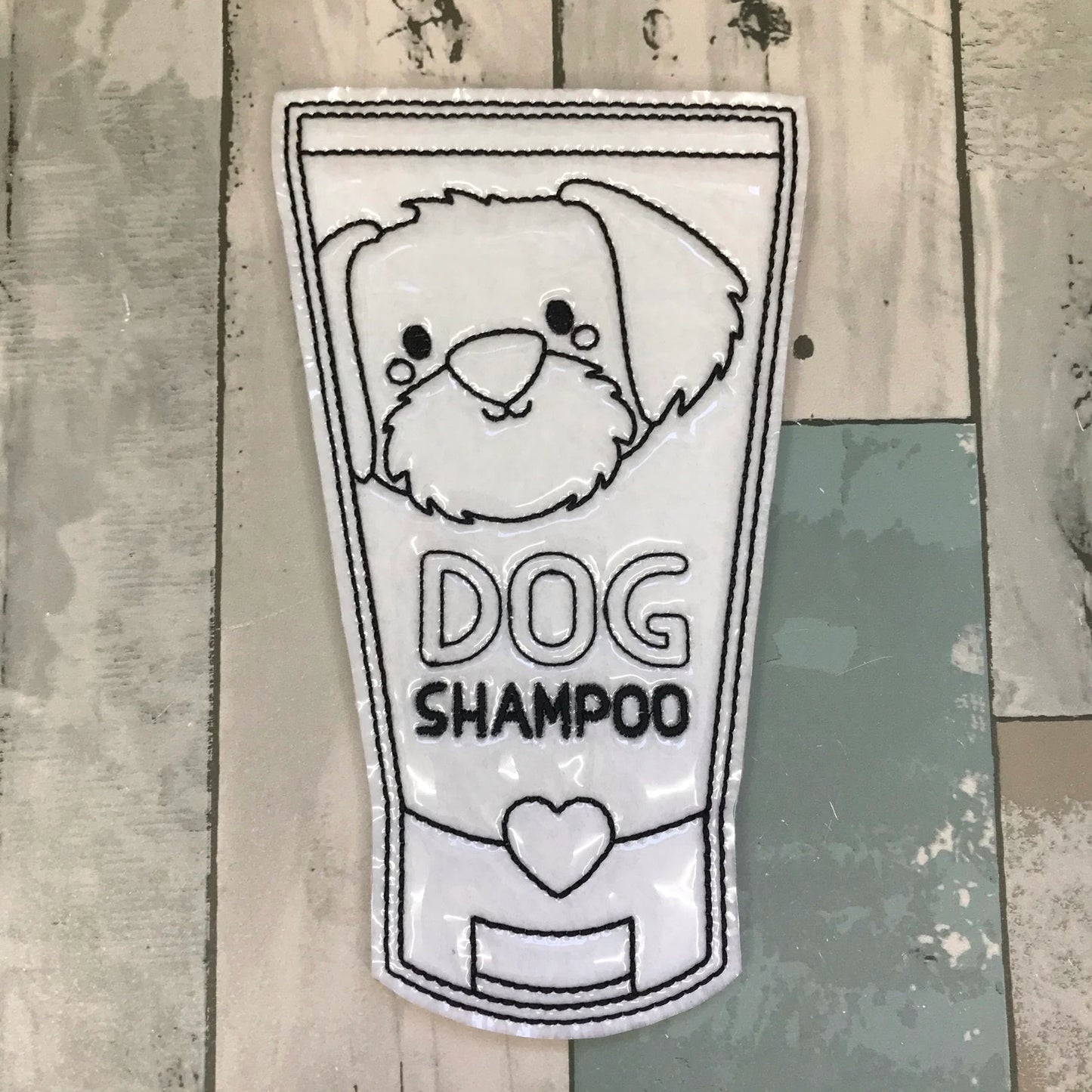 Scruffy Doggie Wash Colouring Dolls
