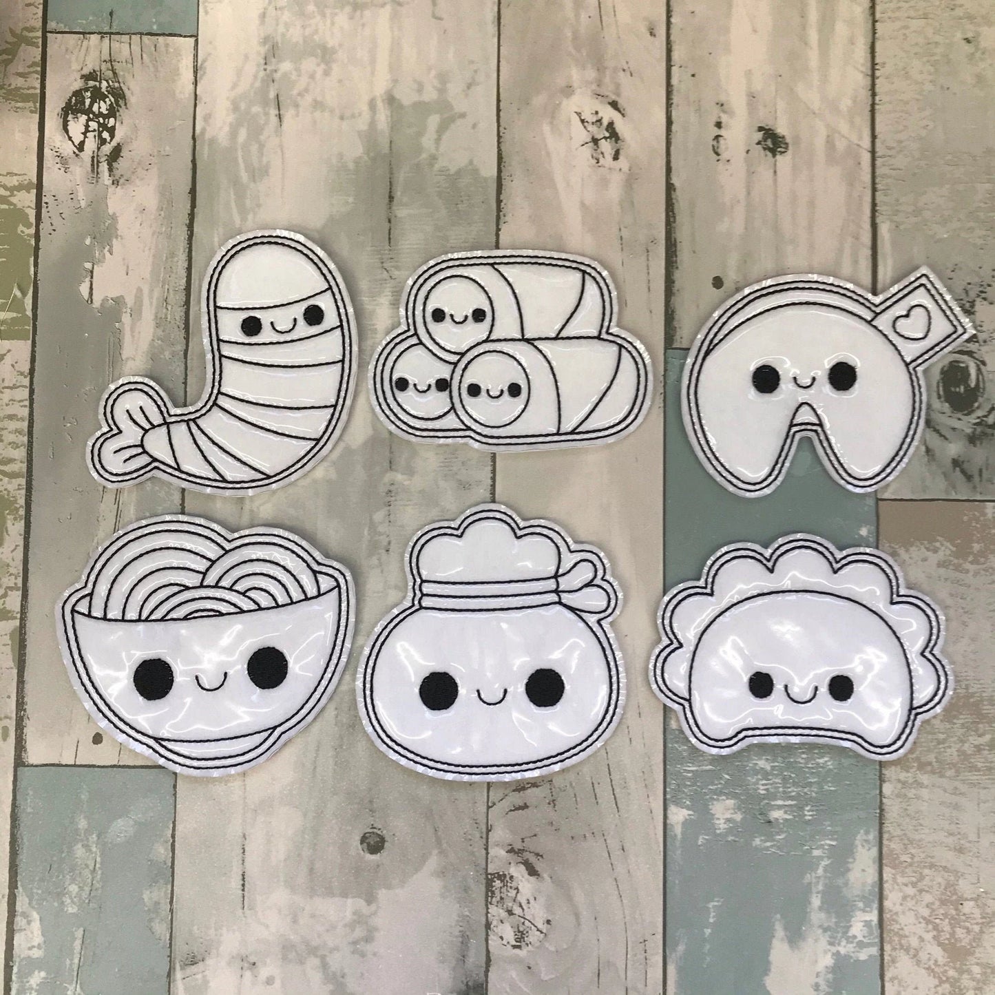 Asian Food Colouring Dolls