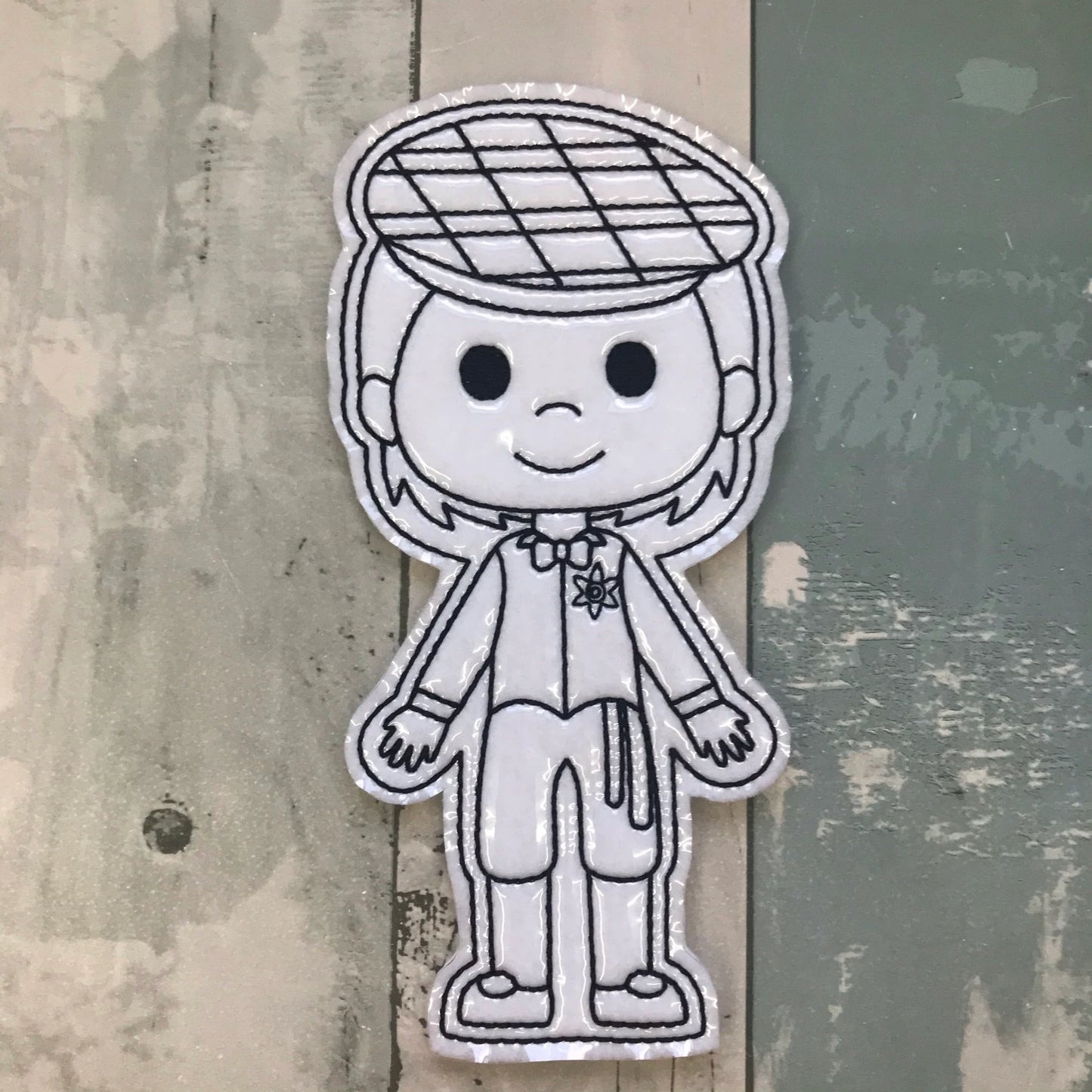 Welsh Colouring Dolls