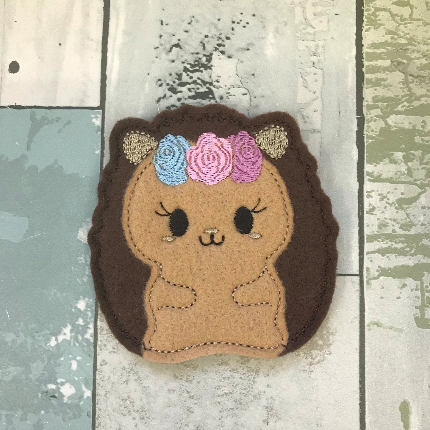 Hedgehog Couple Finger Puppets