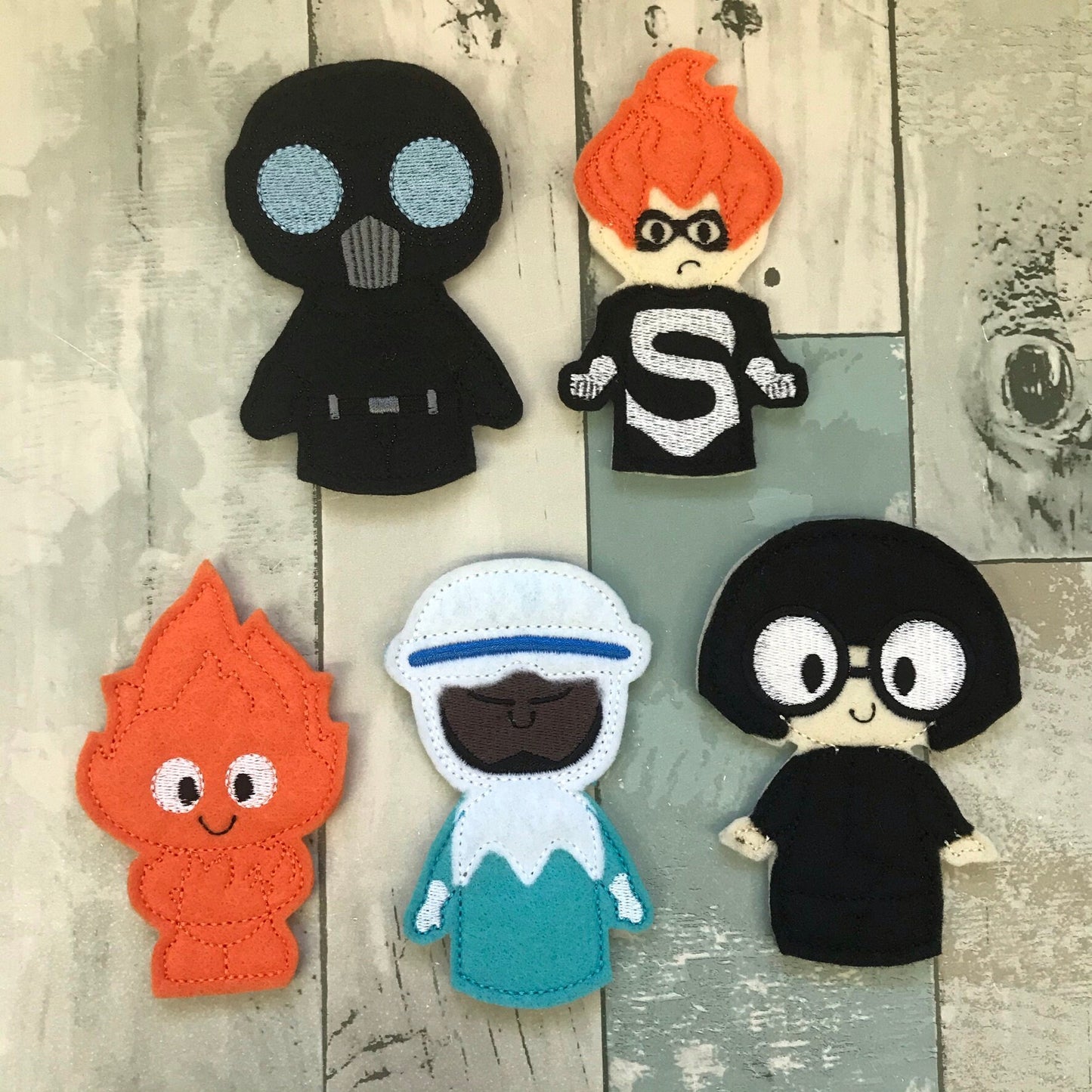 Fantastic Family Finger Puppets Set #2