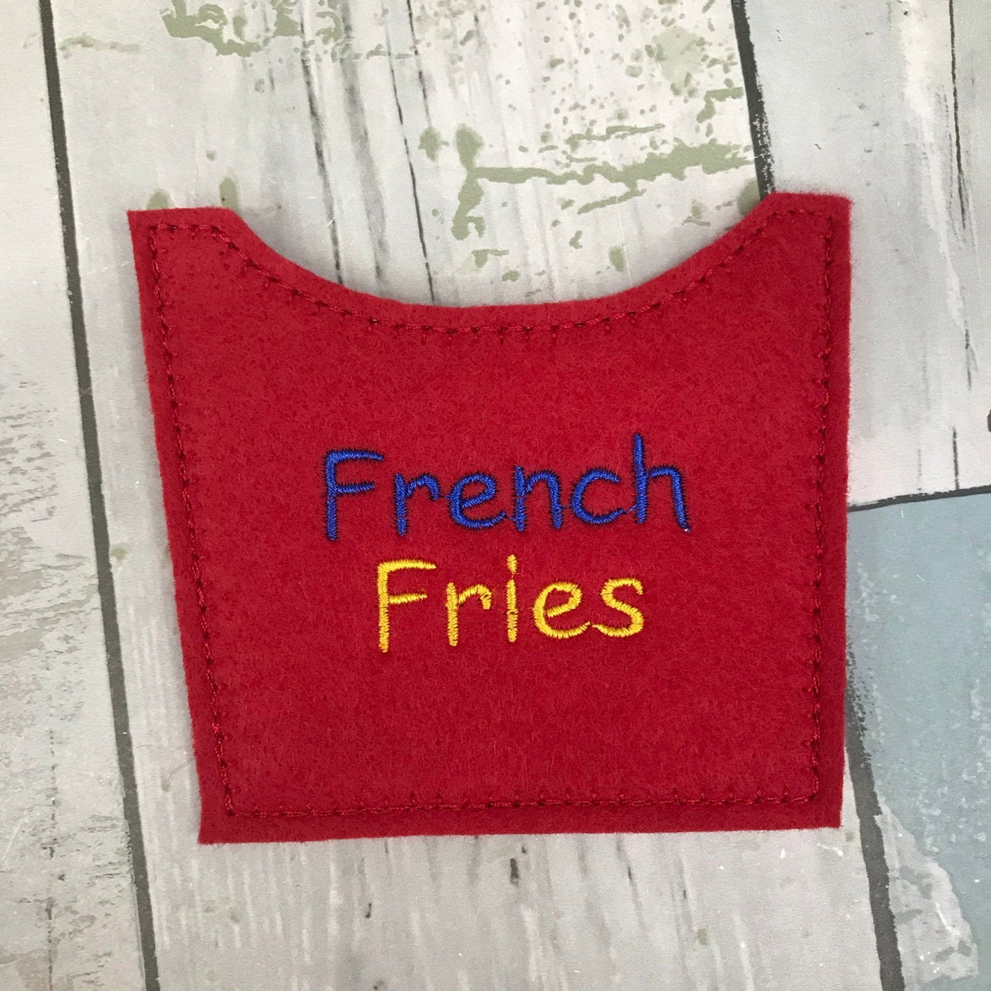 Fries Felt Play Food