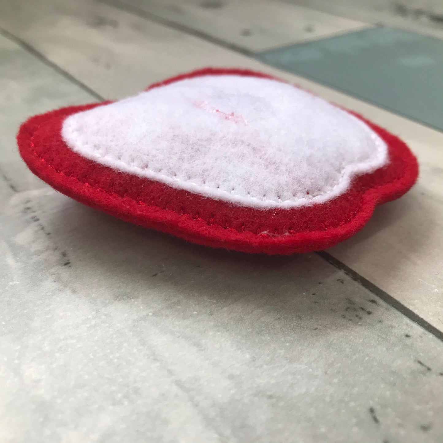 Pull Apart Apple Felt Play Food