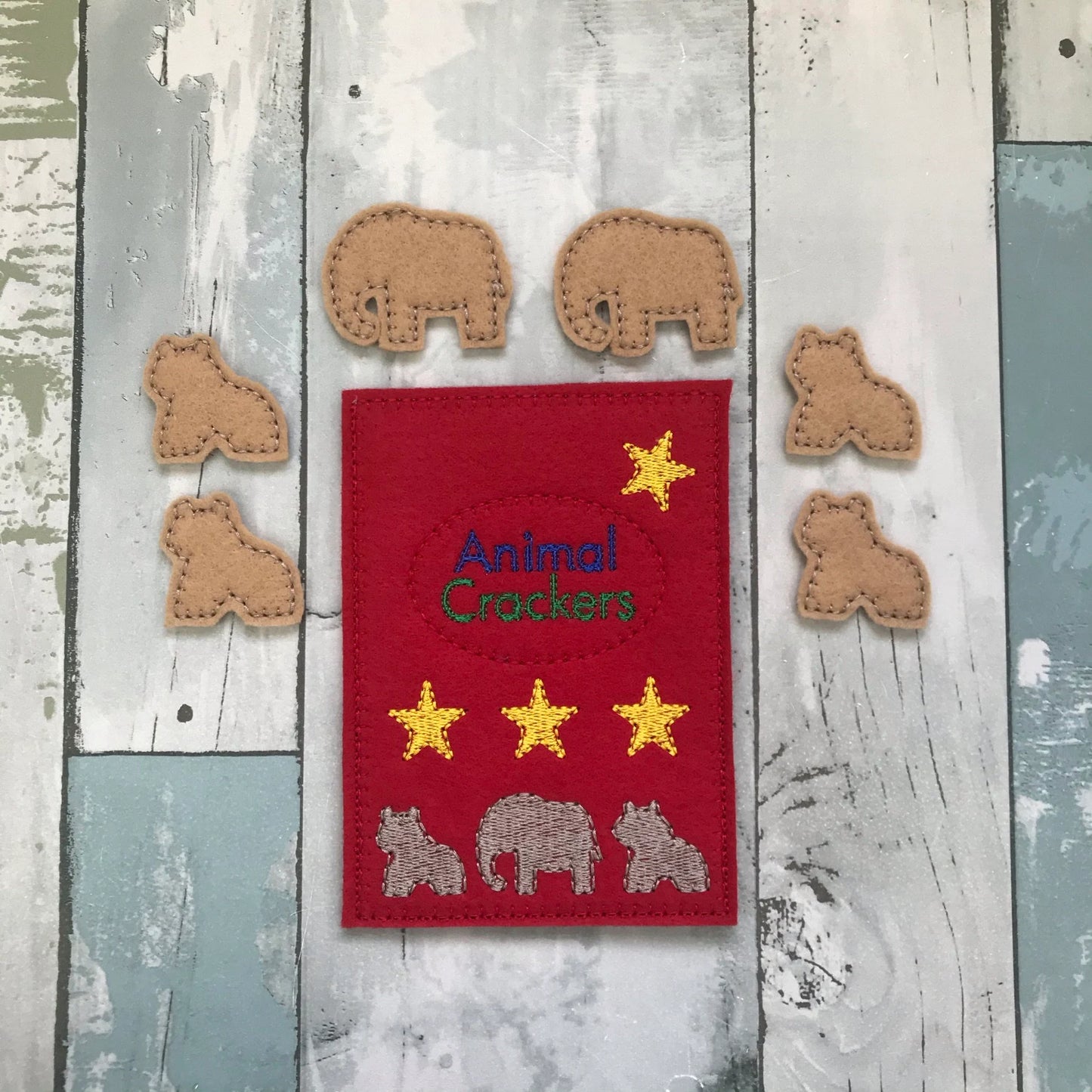 Animal Cookies Felt Play Food