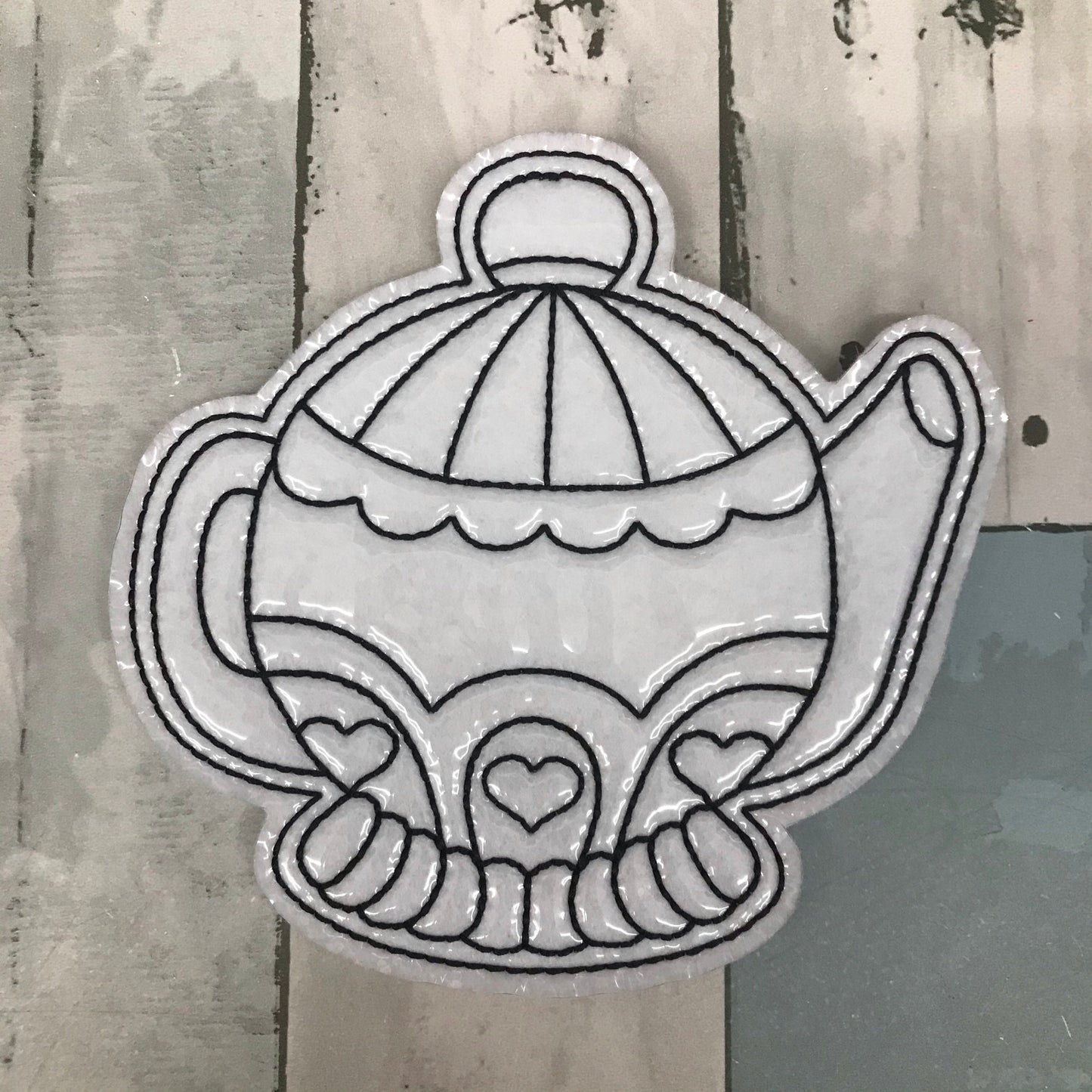Tea Time Colouring Dolls