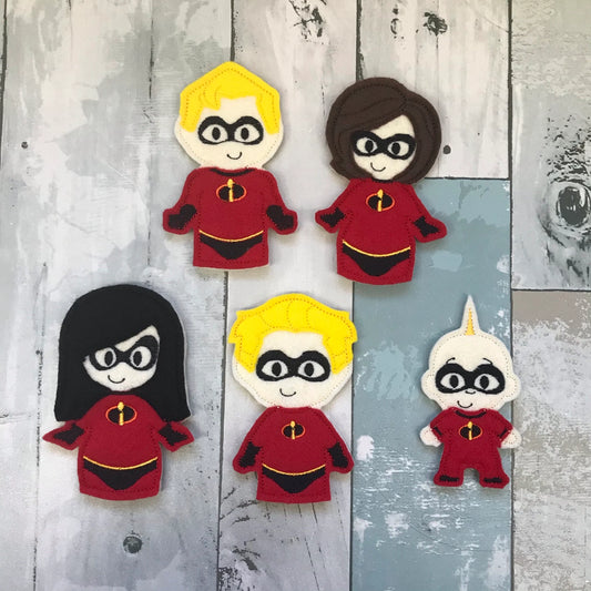 Fantastic Family Finger Puppets Set #1