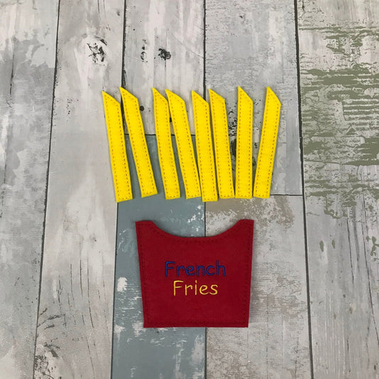 Fries Felt Play Food