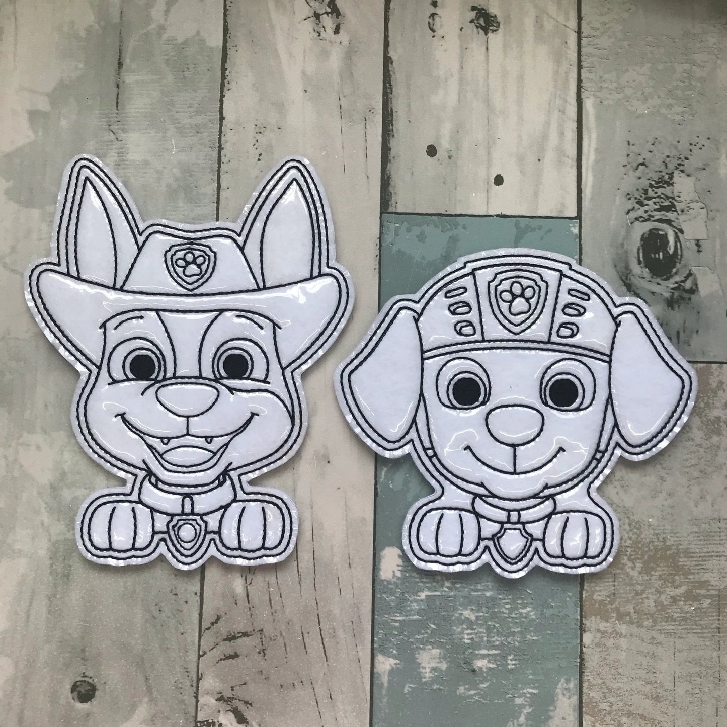 Helpful Dogs Colouring Dolls