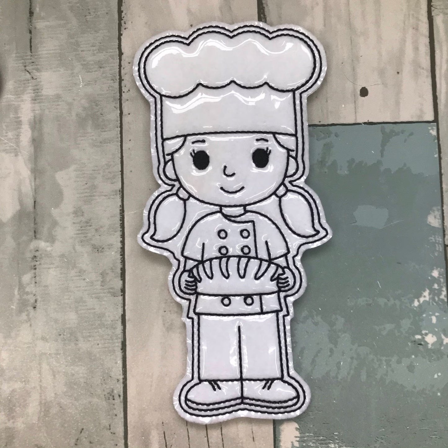 Chef Kids Colouring Dolls