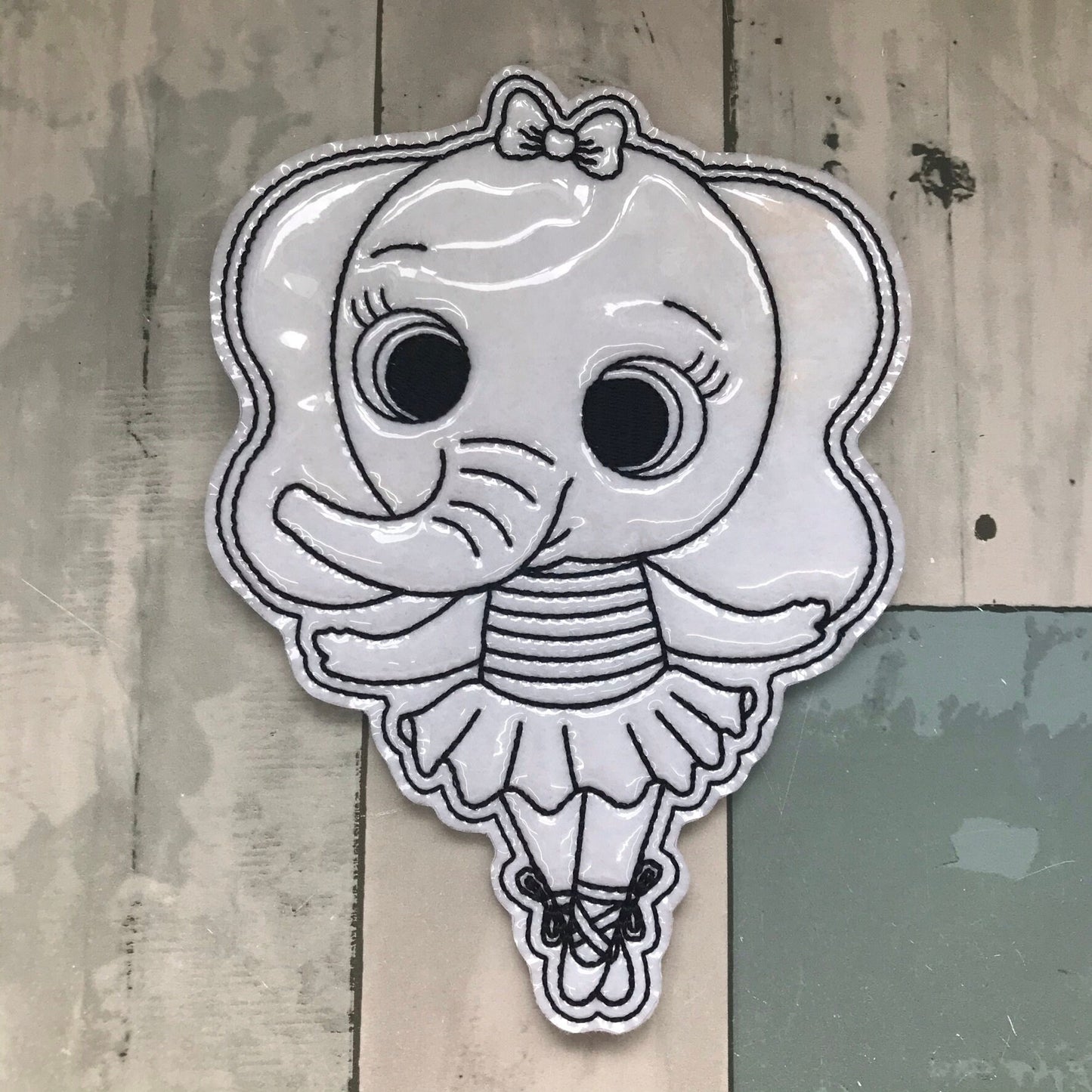 Ballerina Animals Colouring Dolls