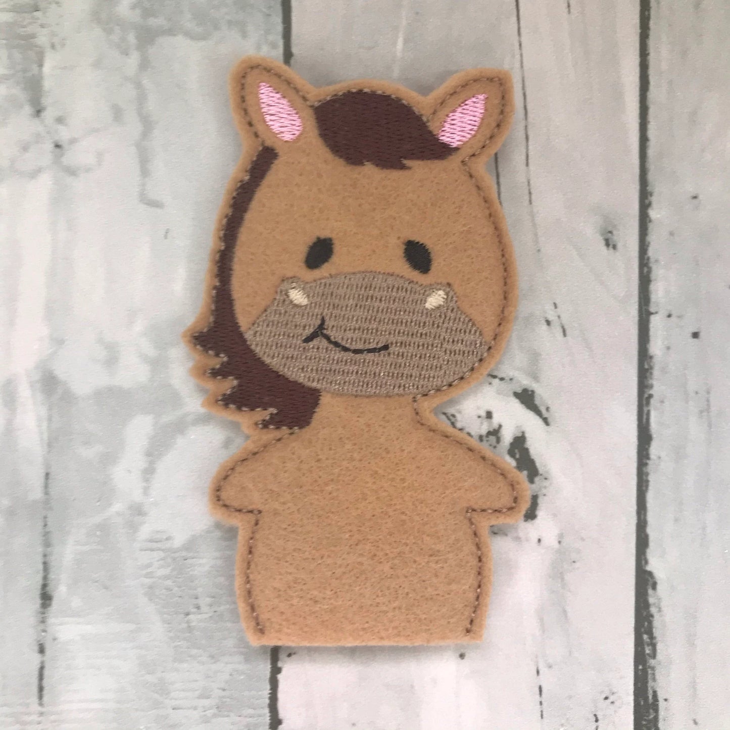 Barnyard Animals Felt Finger Puppets