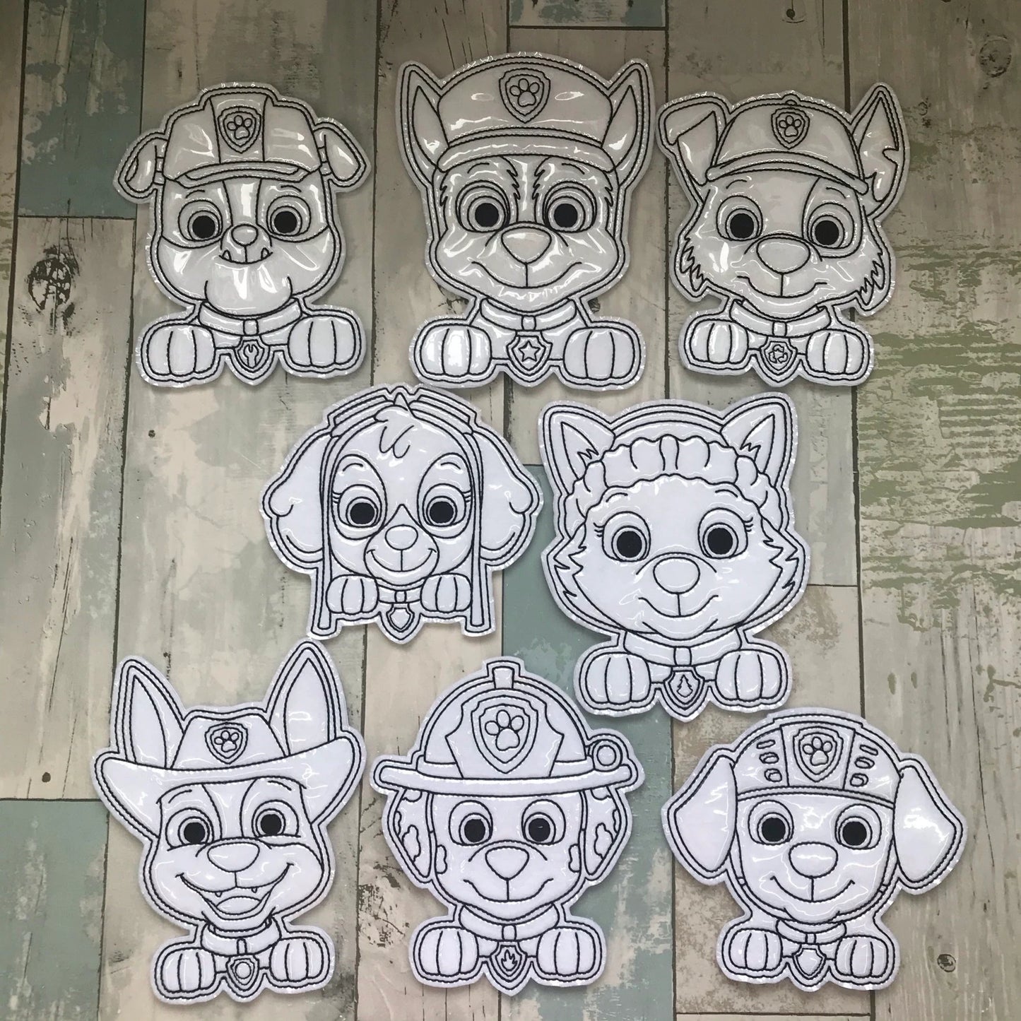 Helpful Dogs Colouring Dolls